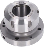 Collet 80 mm - Strumento CNC - Acciaio Antiossidante - Resistente allo Shock - Alta Durezza - Buona Forza di Attrito - Spessore di Libero Passaggio