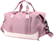 Sporttas Acquatica - Sporttas con Tasca per Scarpe - Borsa da Viaggio Donna/Signore - Borsa a Weekend - Borsa a Mano - 20 cm di Altezza