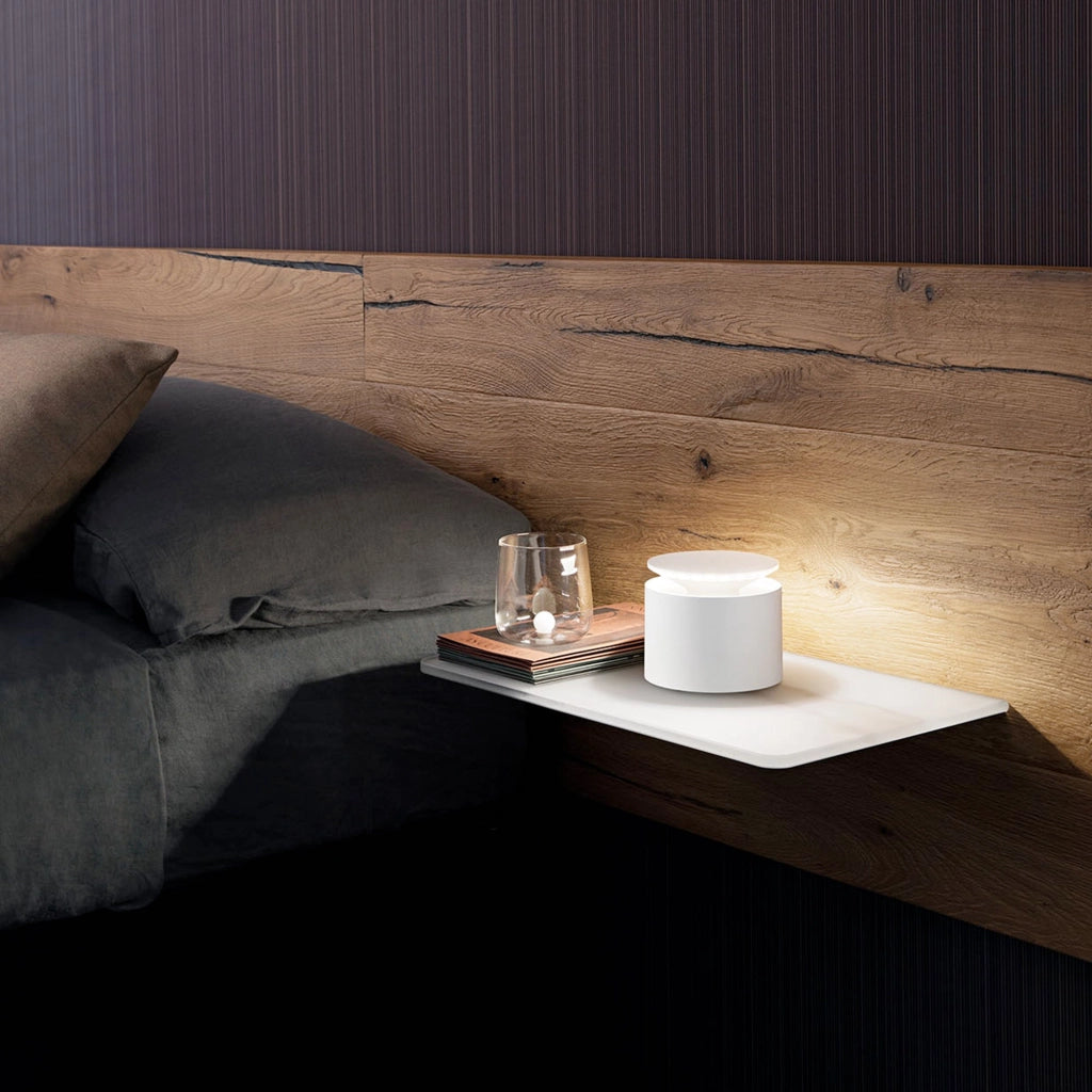 Lampada a led da tavolo Push Up Bianco portatile e ricaricabile