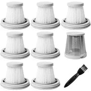 Filtro HEPA 7 pezzi - Filtro di ricambio - Filtro di pre-filtro in acciaio inossidabile - Setaccio di pulizia - Compatibile con Mate V8/V10 - Materiale ecocompatibile in plastica - Filtro per aspirapolvere