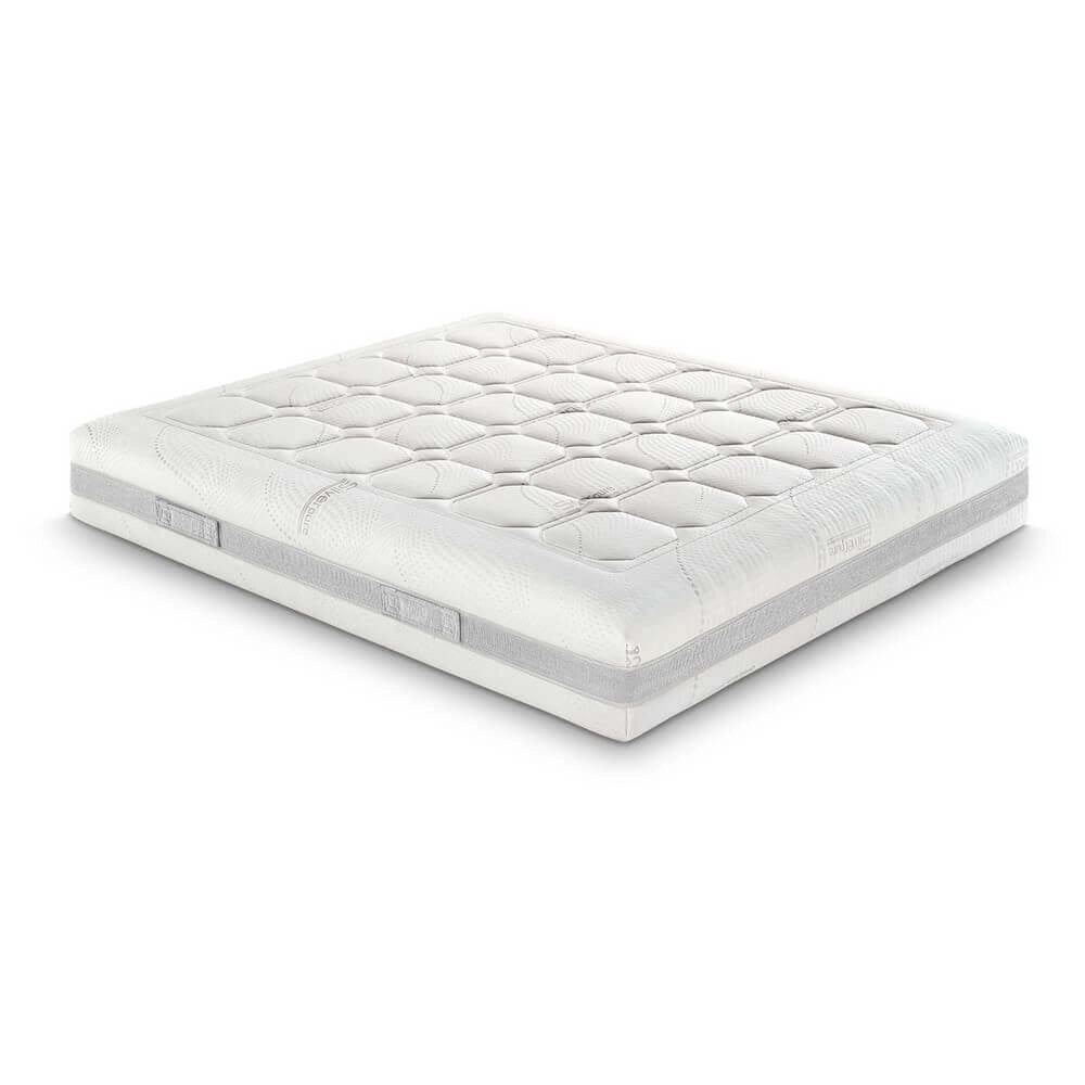 Materasso in water foam altezza 25 dispositivo medico Charme - PRISMA Larghezza: 140, Rivestimento: Silver Coolmax, Lunghezza: 190