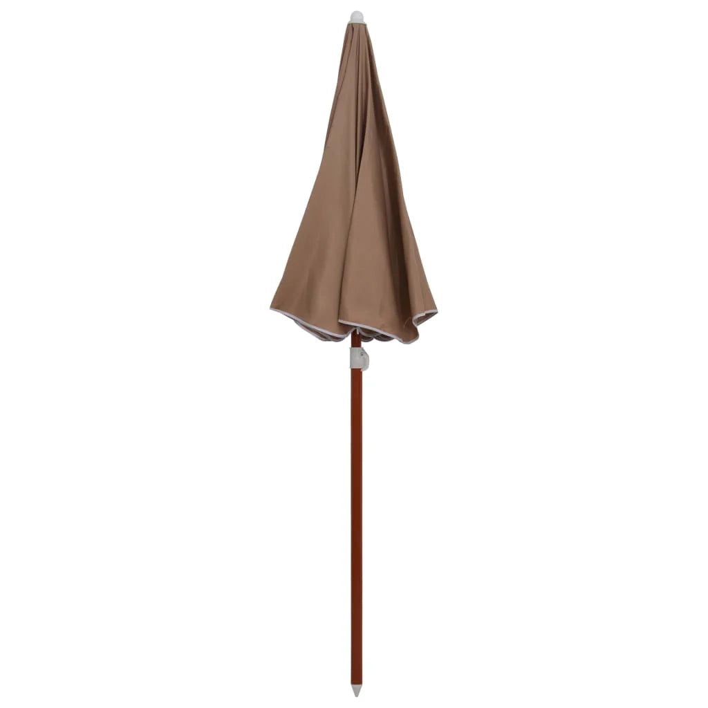 Ombrellone da giardino con palo in acciaio da 180 cm tortora 02_0008099