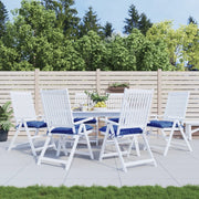 vidaXL Cuscini per Pallet 6 pz Blu 50x50x7 cm Tessuto Oxford