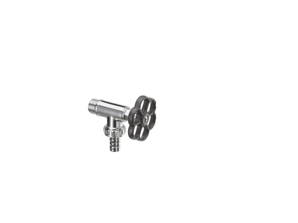 Rubinetto stile idraulico Belfer in ottone 14mm Colore: Antracite
