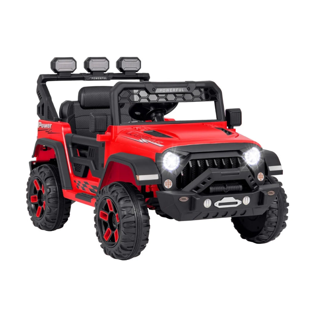 Auto elettrica per bambini 12V 105 x 67 x 70 cm guida sicura avviamento graduale moderna PP rosso 20_0017754