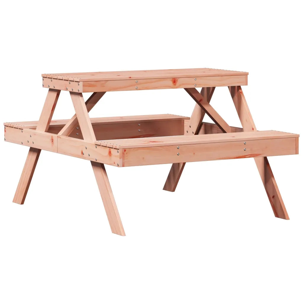 Tavolo da Picnic 105x134x75 cm in Legno Massello di Douglascod mxl 91364