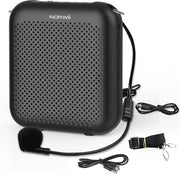Sistema di Amplificazione Portatile con Microfono - Ricaricabile, 2000 mAh, Ideale per Docenti e Guide Turistiche