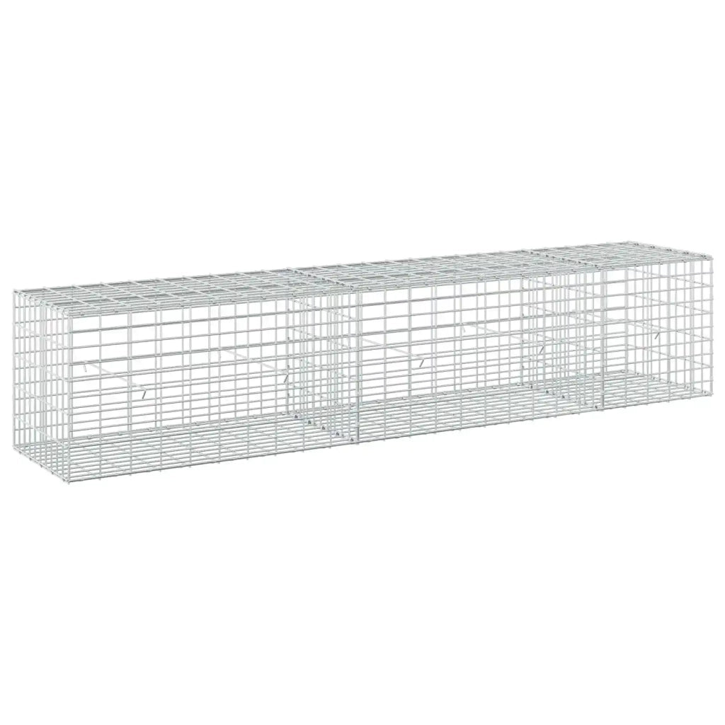 Gabione con Filo da 3,5 mm e Rete da 5x10 cm 250x50x50 cm 3462791