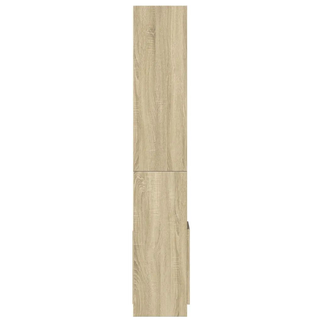 Credenza Rovere Sonoma 92x33x180 cm in Legno Multistrato 3309620