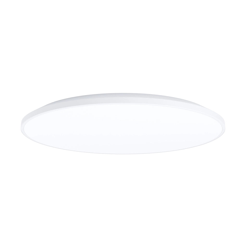 Plafoniera Contemporanea Crespillo Policarbonato Bianco Led Integrato 29W
