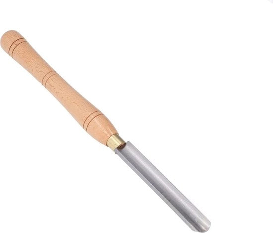 Draaibanco con manico di legno di beugo - Antiscivolo HSS - Manico di legno confortevole - Fissaggio per DIY - Codice prodotto: 12345 - Modello: AB-678 - Materiale: acciaio HSS - Lunghezza del manico: 150 mm - Lunghezza totale: 250 mm - Peso: 0,5 kg.