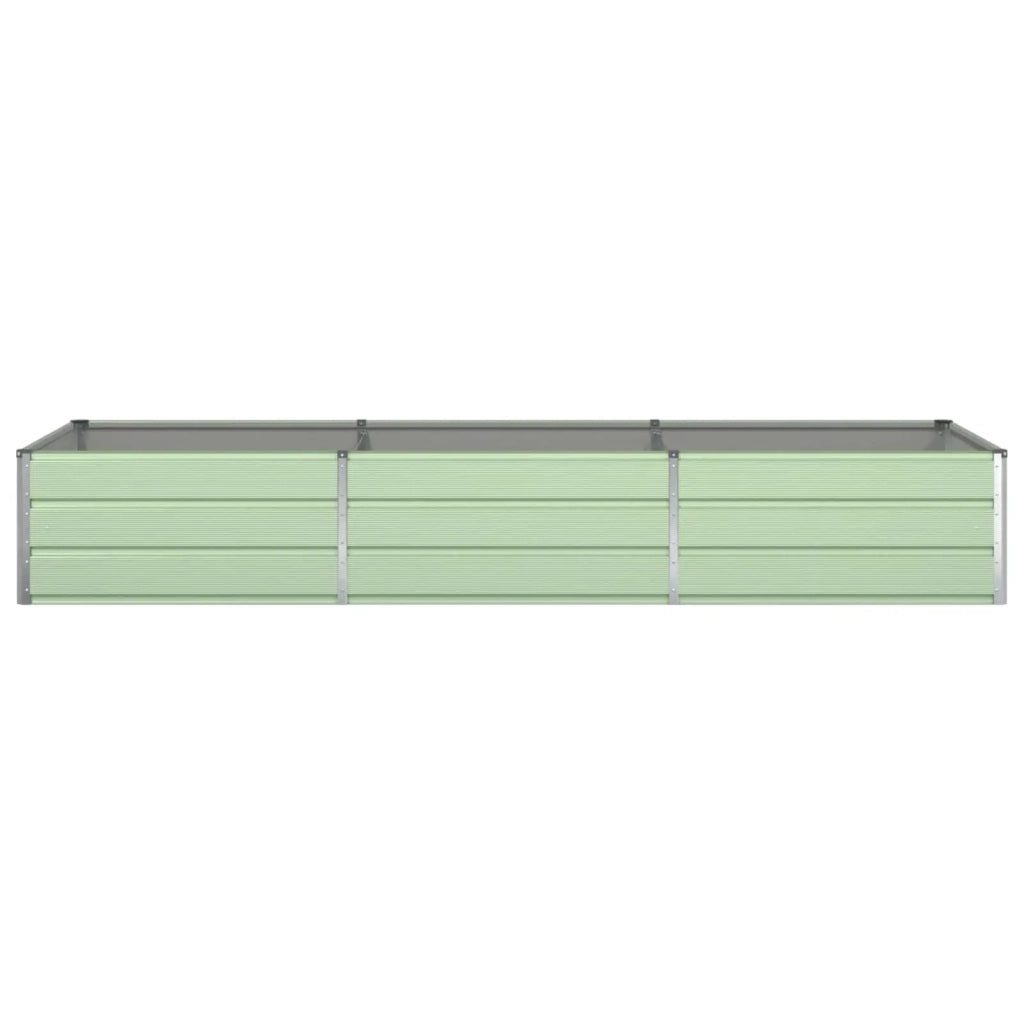 Fioriera Verde Pastello 290 x 100 x 45 cm Acciaio zincato 42018273