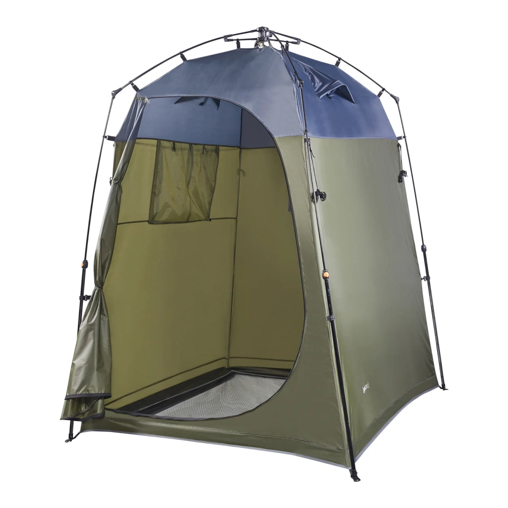 Tenda doccia 150 x 150 x 200 cm verde grigio 03_0011113
