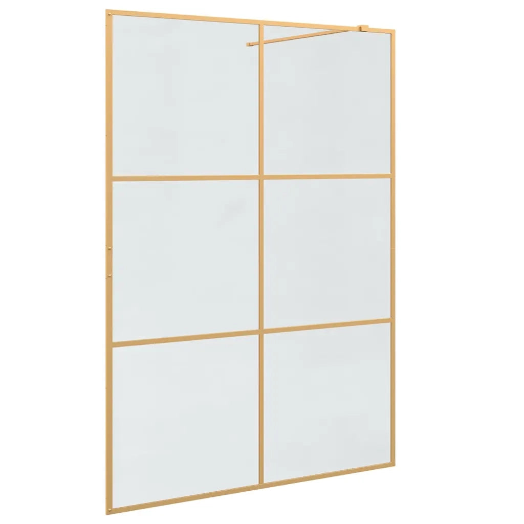 Parete Doccia Walk-in Oro 140 x 195 cm vetro temperato