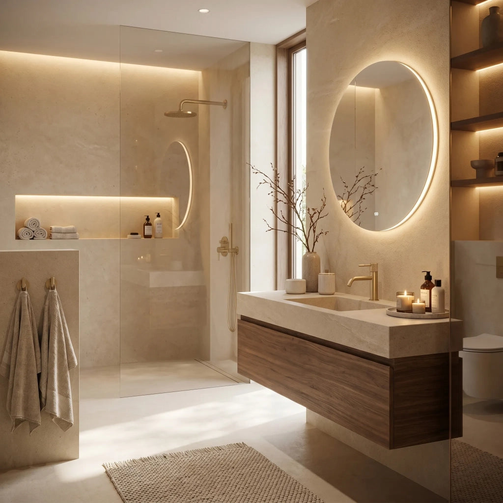 Rubinetto Da Lavabo Rea Venti Brush Gold Low