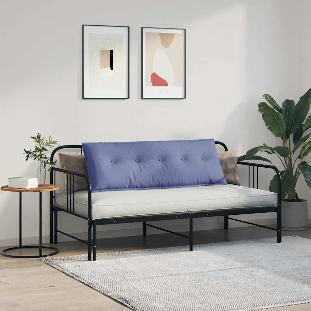 Cuscino per Schiena | Cuscino dorsale Blu jeans 140 x 19 x 50 cm Tessuto