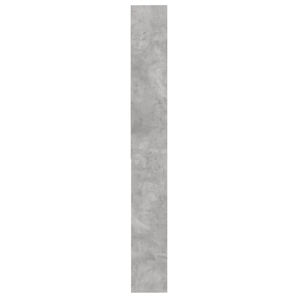 Mobile per Lavatrice Grigio Cemento 64x24x190 cm 808408