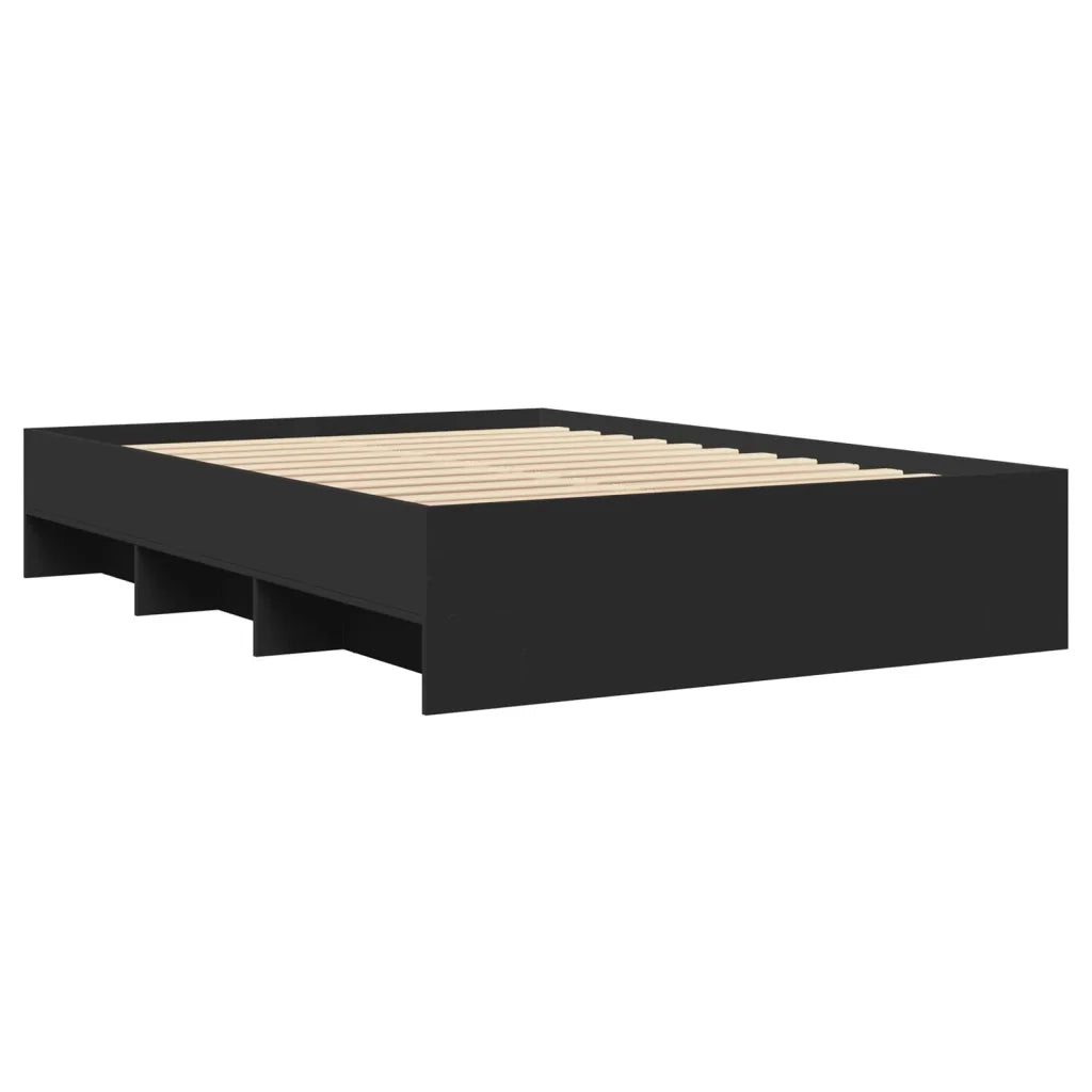 Giroletto Nero 140x200 cm in Legno Multistrato