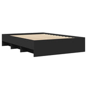 Giroletto Nero 140x200 cm in Legno Multistrato