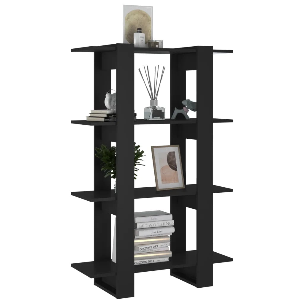 Libreria/Divisorio Nero 80x30x123,5 cm 811575