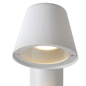 Lampada esterna Lucide Dingo 70cm bianca GU10 4,5W 3000K