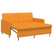 Divano letto | Sof¨¤ letto | Letto singolo Estraibile Giallo Scuro Tessuto