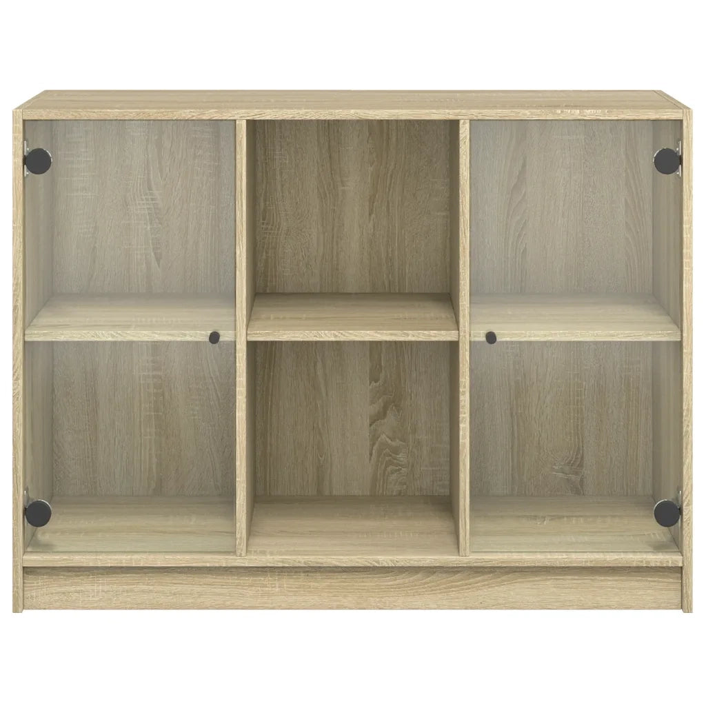 Credenza Rovere Sonoma 102x37x75,5 cm in Legno Multistrato 3295873
