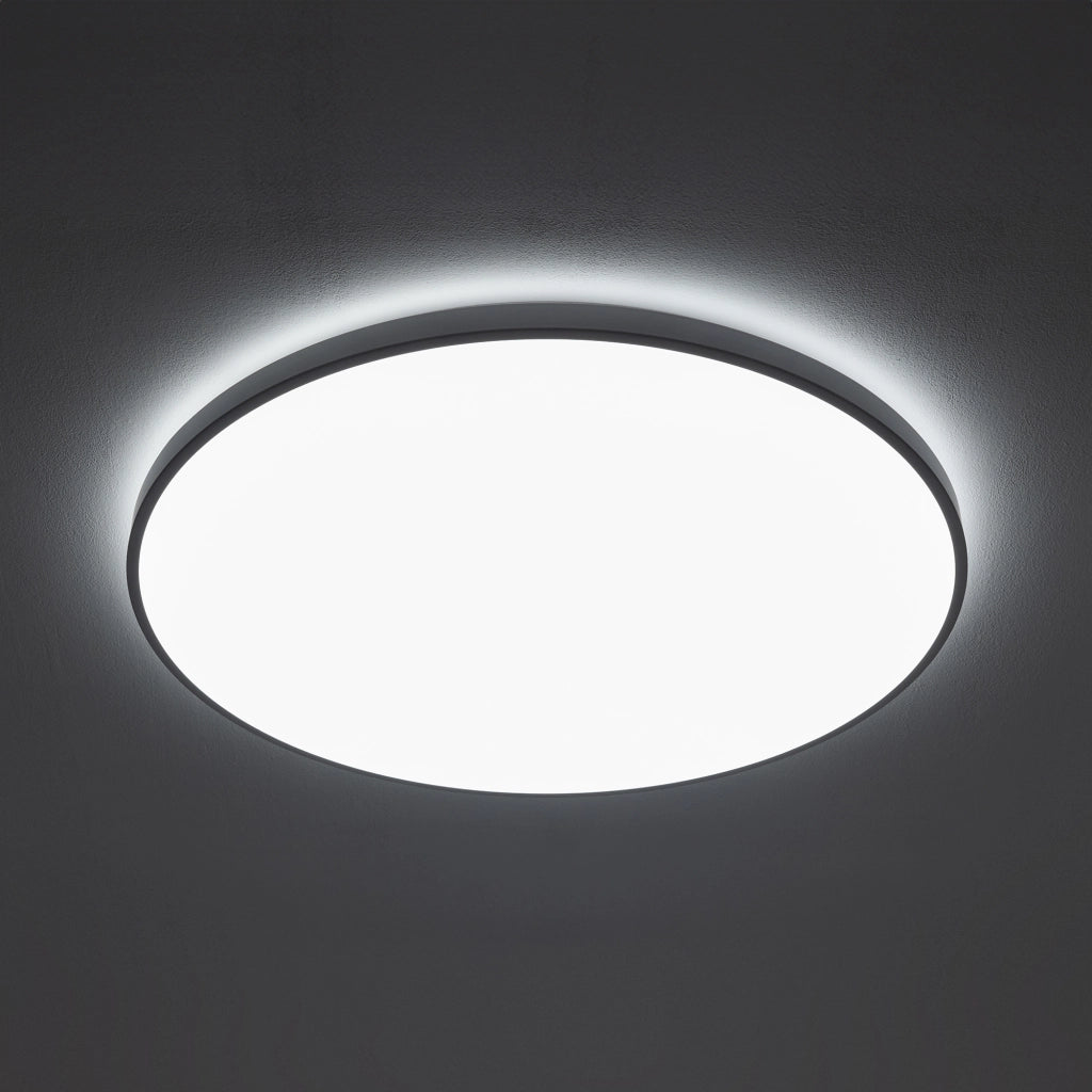 Plafoniera bagno LED rotonda 64,2cm 64W 4000K bianca