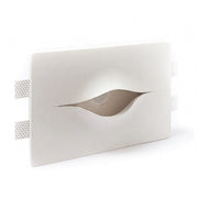 Trade Shop - Porta Faretto Gu10 A Incasso In Gesso Occhio Osiride Verniciabile A Scomparsa Csf 150 -