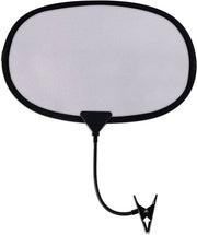 Schermo per Laptop Portatile Flessibile con Clip, 45x30cm - Opaco e Antiriflesso - Ripiegabile - Esterno - Grigio.