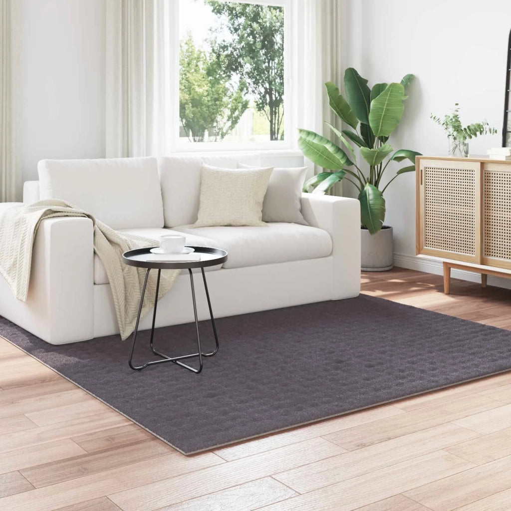 Tappeti per area SIROLO Antracite 200 x 200 cm Poliestere
