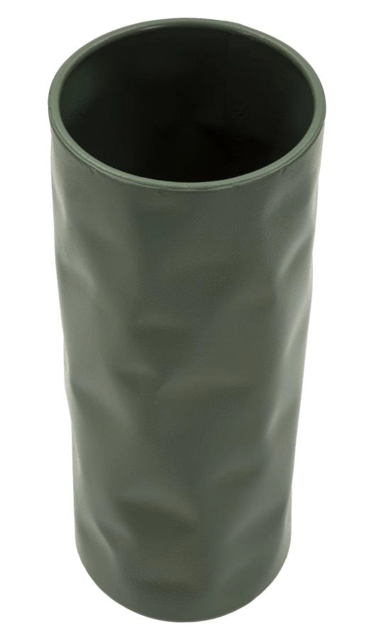Vaso Norimberga Ø12x30 cm in Ferro Verde chiaro