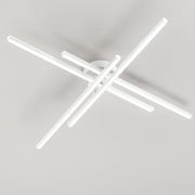 Plafoniera Moderna Syncro Alluminio Bianco Led 58W Dimmerabile Ip20