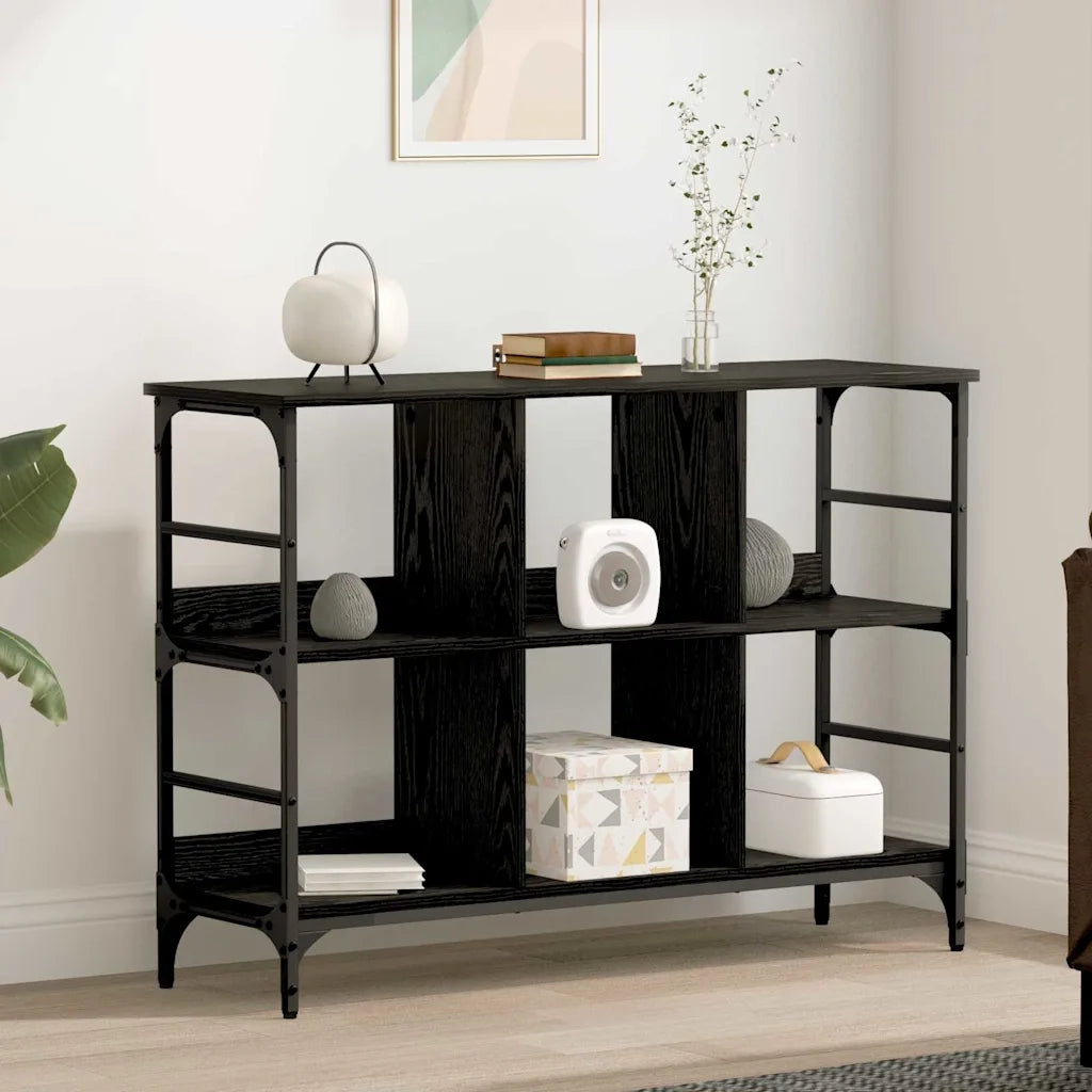 Credenza-Buffet-Armadio da cucina Rovere Nero 102 x 32 x 73,5 cm