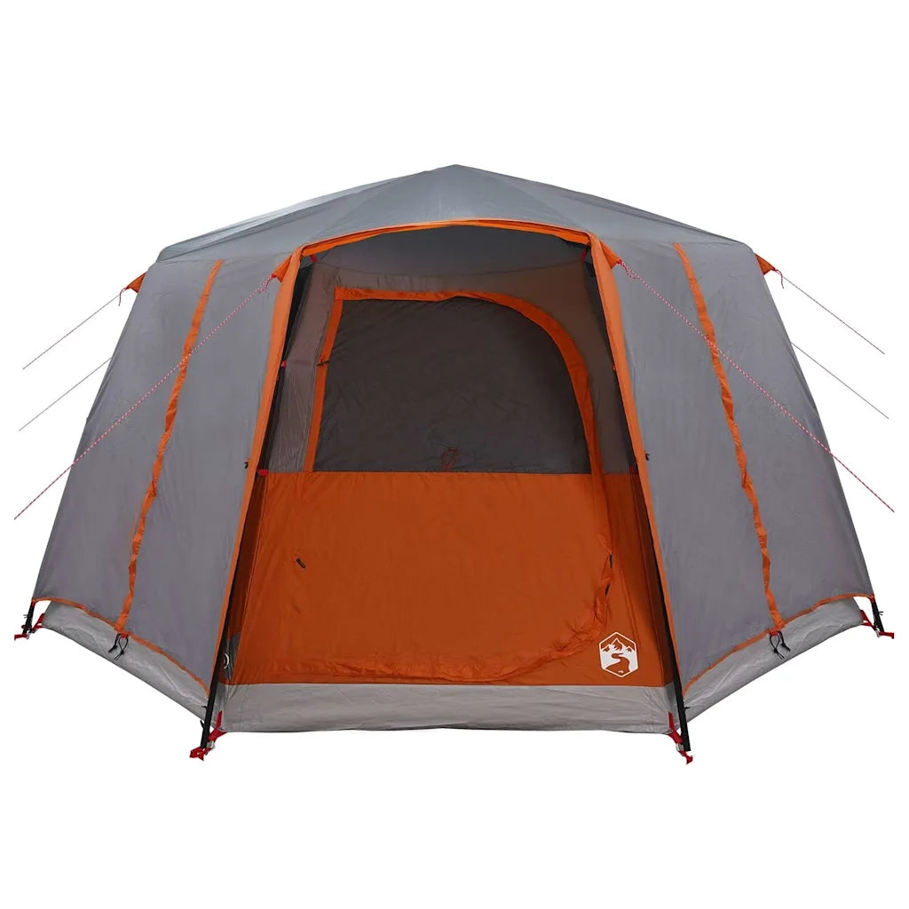 Tenda da cabina per 6 persone con tetto Grigio e arancione 42004025