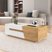 Tavolino da Caff¨¨ Allungabile con Cassetti ¨C MINIMAL ¨C Moderno per Soggiorno