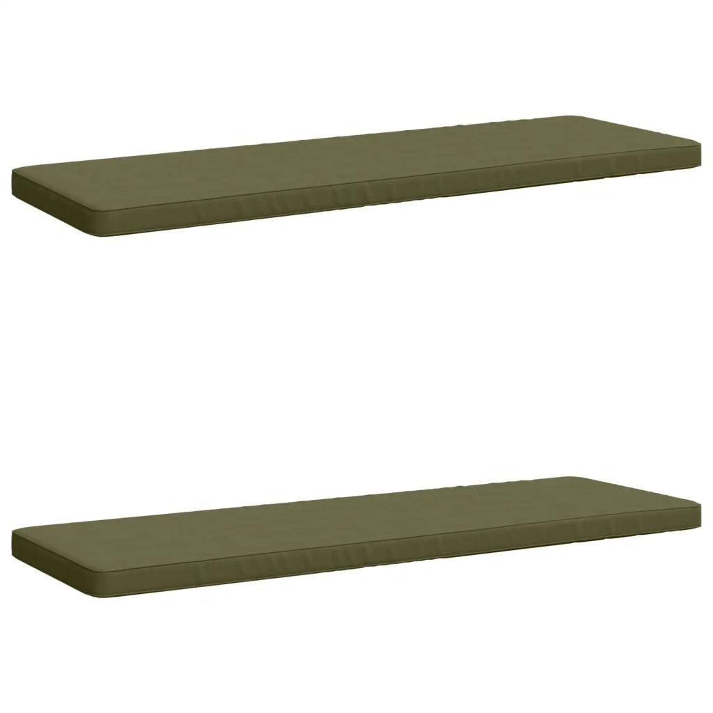 Cuscini per Panchina a 2 Pezzi VUGHT 2 pz 100% Poliestere 951923