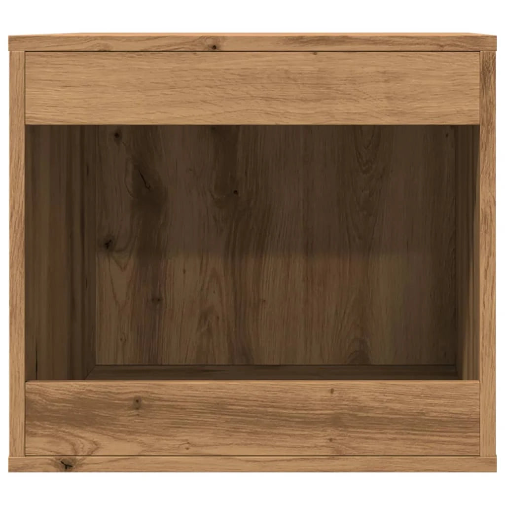Mobiletto per lettiera per gatti fatto a mano 47 x 59 x 42 cm marrone 02_0043305