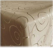 Tavolo da Caffè Cappuccino con Disegno Decorativo - 180 cm di Diametro