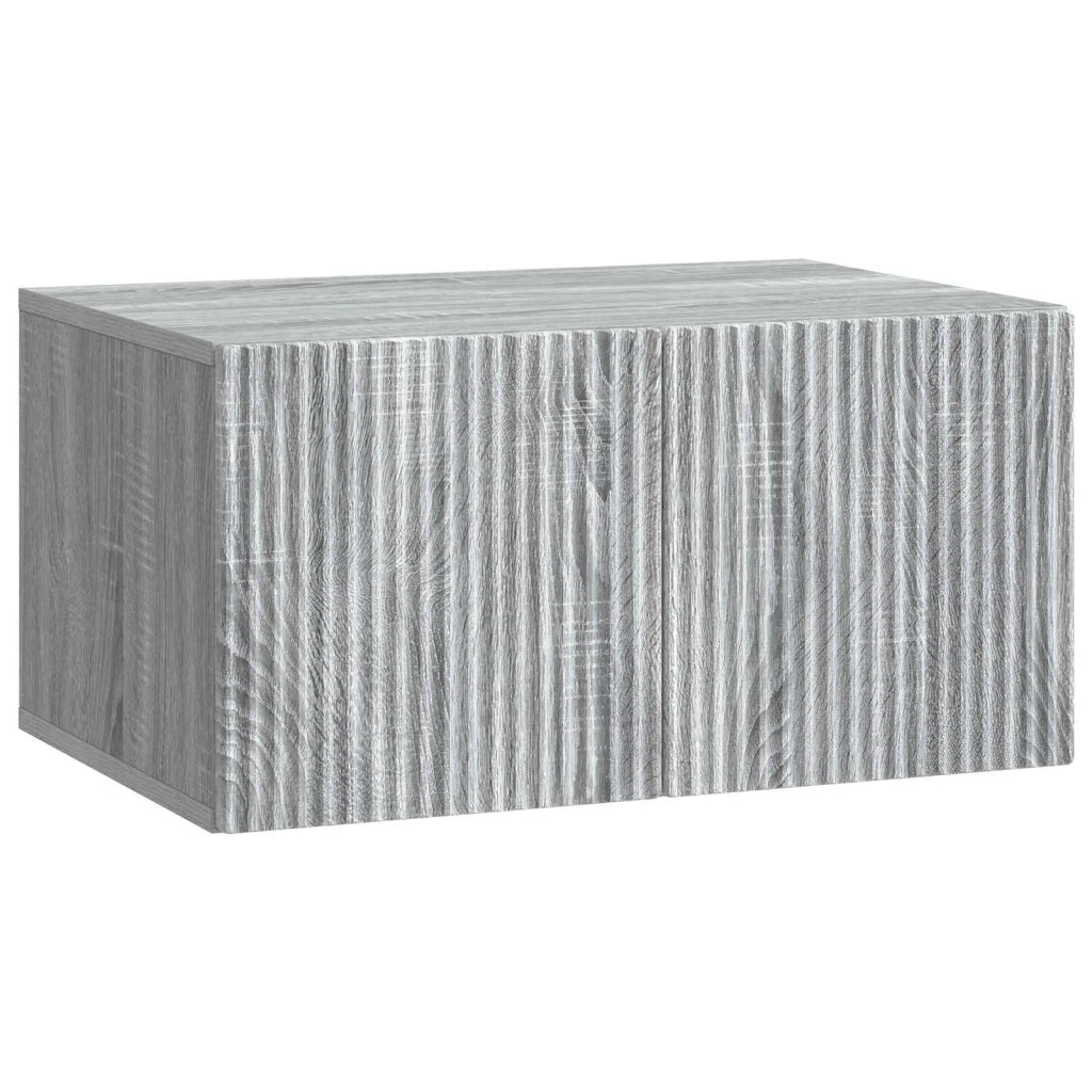 Mobile Porta TV da Muro Grigio Sonoma 59,5 x 41 x 30 cm