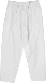 Abbigliamento per la Preghiera - Pantaloni di Cotone - Stile Libero - Altezza Media - Chiusura a Maglia - Adatto per le Preghiere - Spessore Standard - Pantaloni Liberi - Modello senza Marcatura