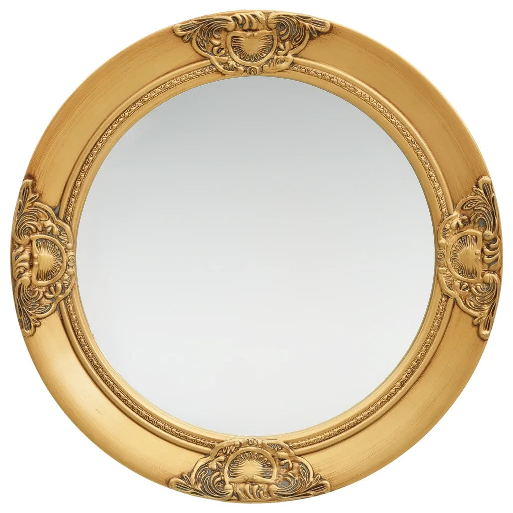 Specchio da Parete Stile Barocco 50 cm Oro cod mxl 43058