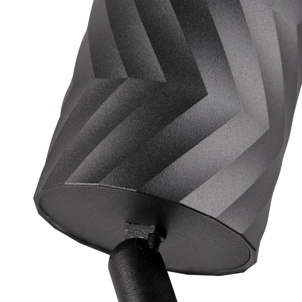 Faretto parete/soffitto 1 luce GU10 nero/oro Polux Arras