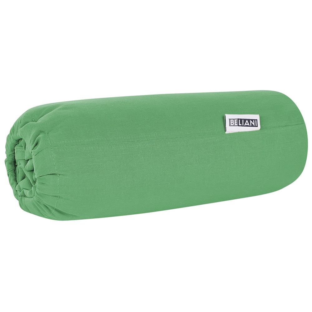 Lenzuolo con angoli cotone verde 200 x 200 cm con bordi elastici modello classico a tinta unita camera da letto classica