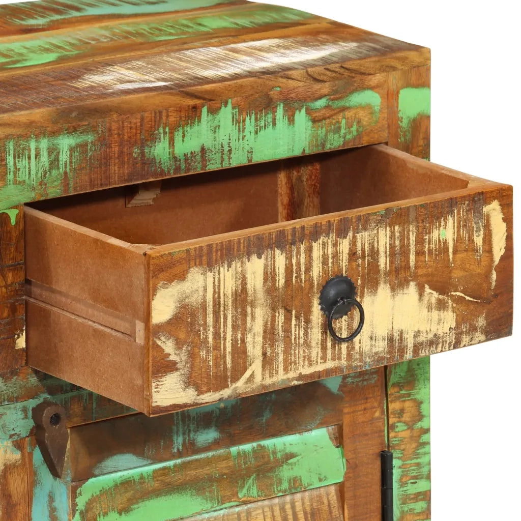 Credenza 110x30x65 in Legno Massello di Recupero 338426