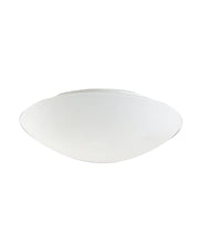 Pandora Plafoniera in metallo e vetro soffiato con sensore di movimento integrato, attacco E27 2x40W, colore Bianco, codice articolo 3222-65-102