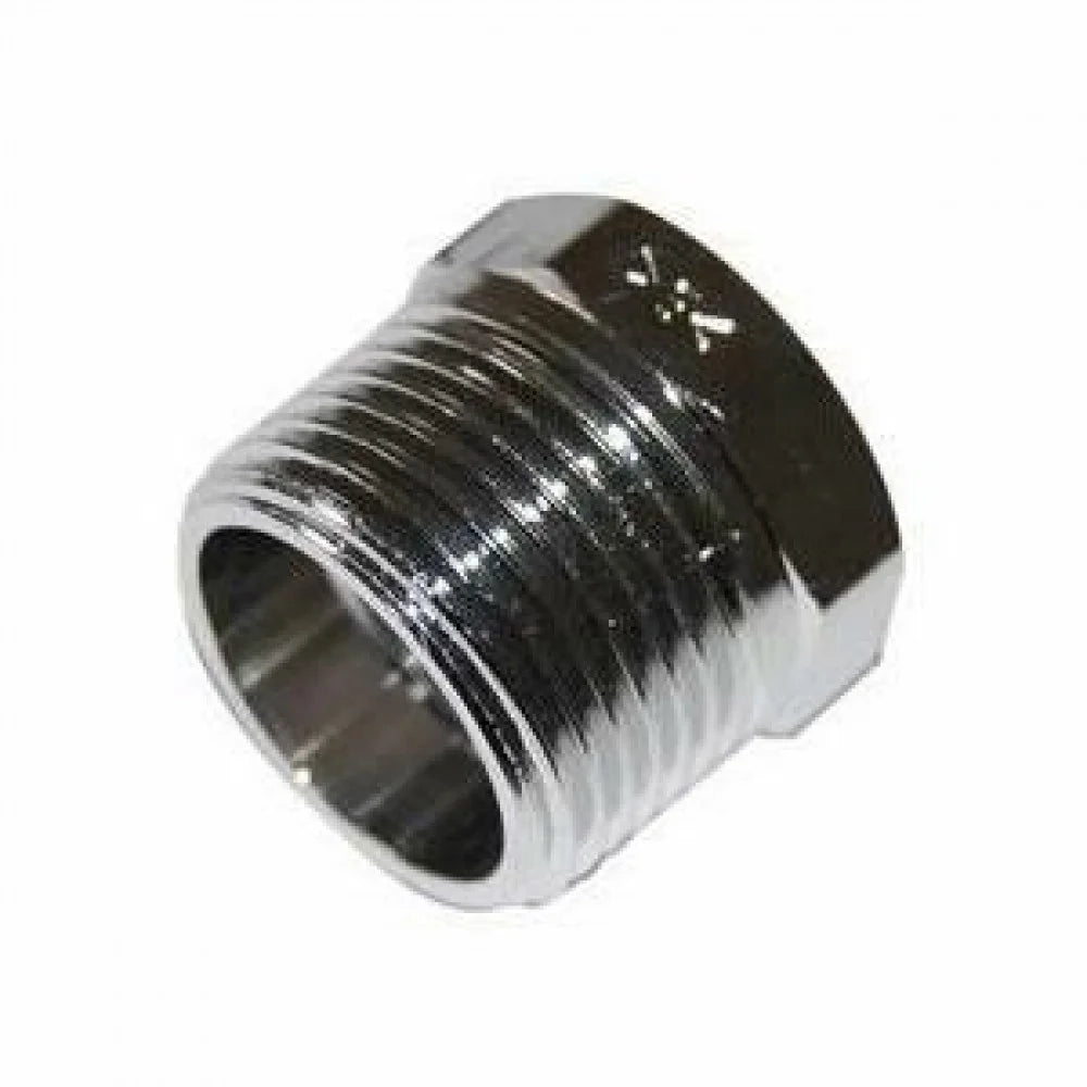 Riduzione ottone cromata f/m 3/8  x1/4