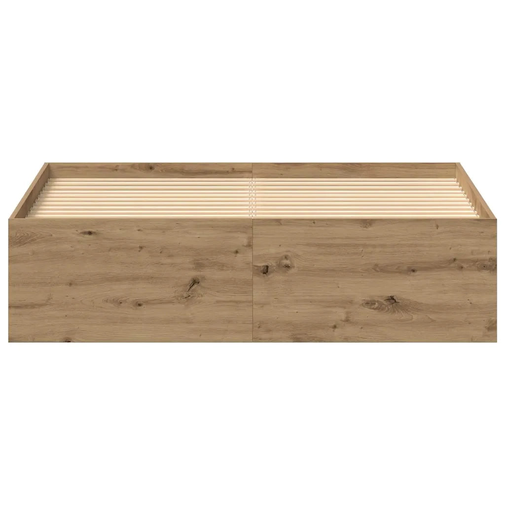 Giroletto senza Materasso Rovere Artigianale 135x190cm 3329316