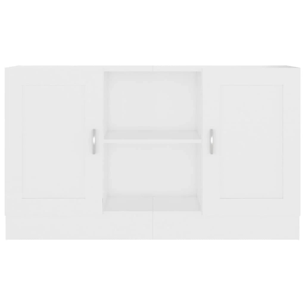 Buffet credenza cassettiera mobiletto mobile contenitore organizer per cucina soggiorno salotto 120 x 30,5 x 70 cm legno ingegnerizzato bianco 02_0030204