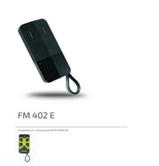 RADIOCOMANDO TRASMETTITORE A 2 FUNZIONI FM 400 CARDIN FM402E AUTOMAZIONE